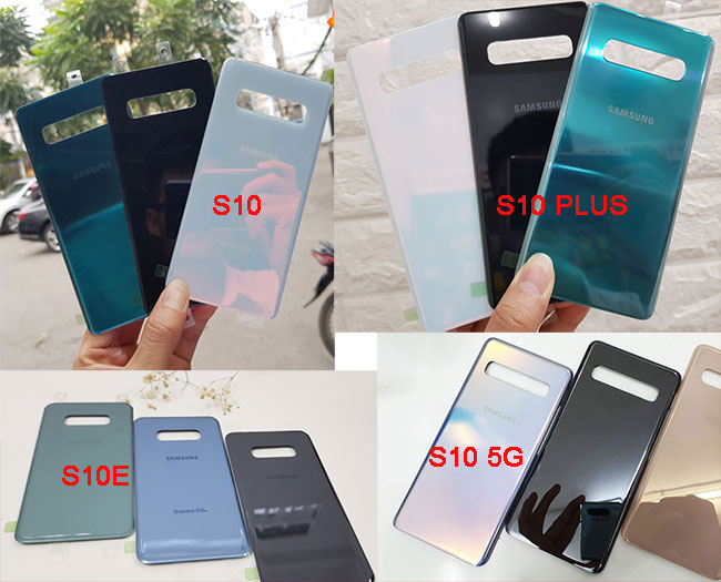 Thay nắp lưng Samsung S10 Plus, S10 5G, S10E