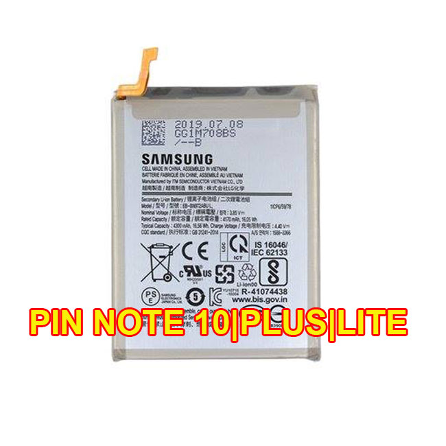 Thay Pin Galaxy Note 10 lite chính hãng, giá rẻ tại hà nội