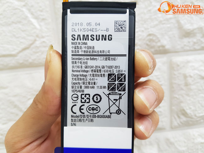 Thay Pin Samsung S7 chính hãng lấy ngay Hà Nội