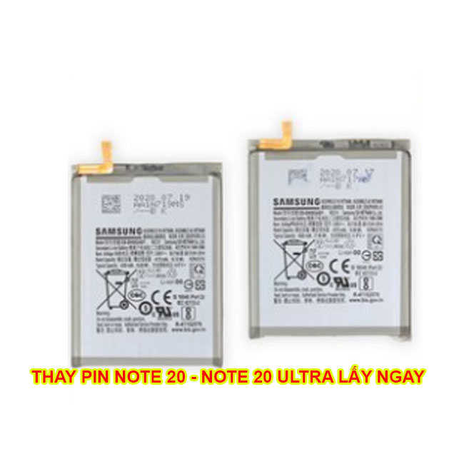 Thay Pin Note 20 Ultra giá bao nhiêu ở Hà Nội