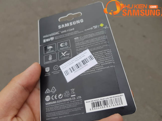 Thẻ nhớ 64 gb evo Plus giá bao nhiêu