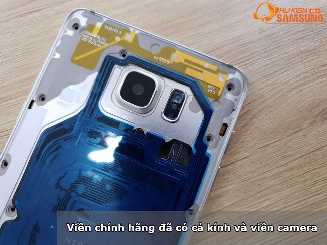 Thay viền benzen Galaxy Note 5 chính hãng