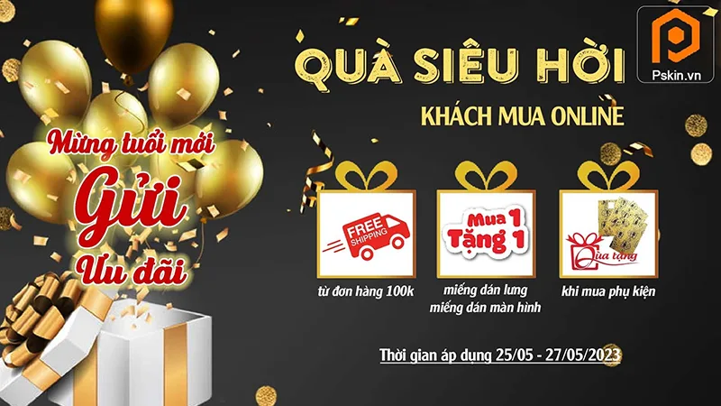 Mừng Sinh Nhật Pskin 3 tuổi - Ngày hội dán điện thoại MIỄN PHÍ_2