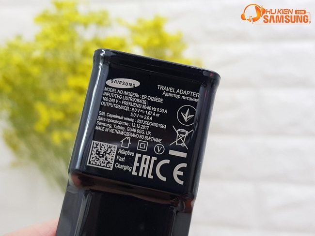 Bộ sạc cáp nhanh Galaxy A5 2017 chính hãng