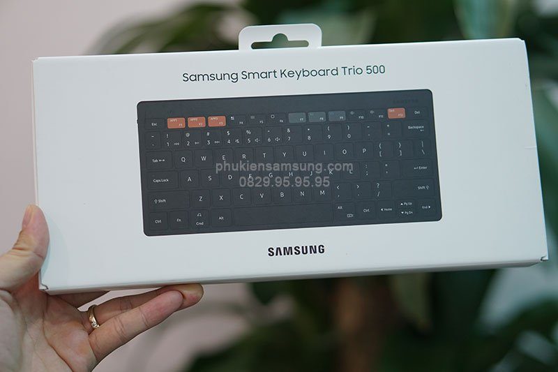 Bàn phím Bluetooth Samsung Trio 500 - Bàn phím không dây xịn sò cho bạn