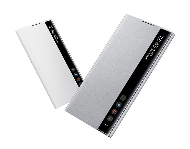 bao da Clear View Note 10 Plus