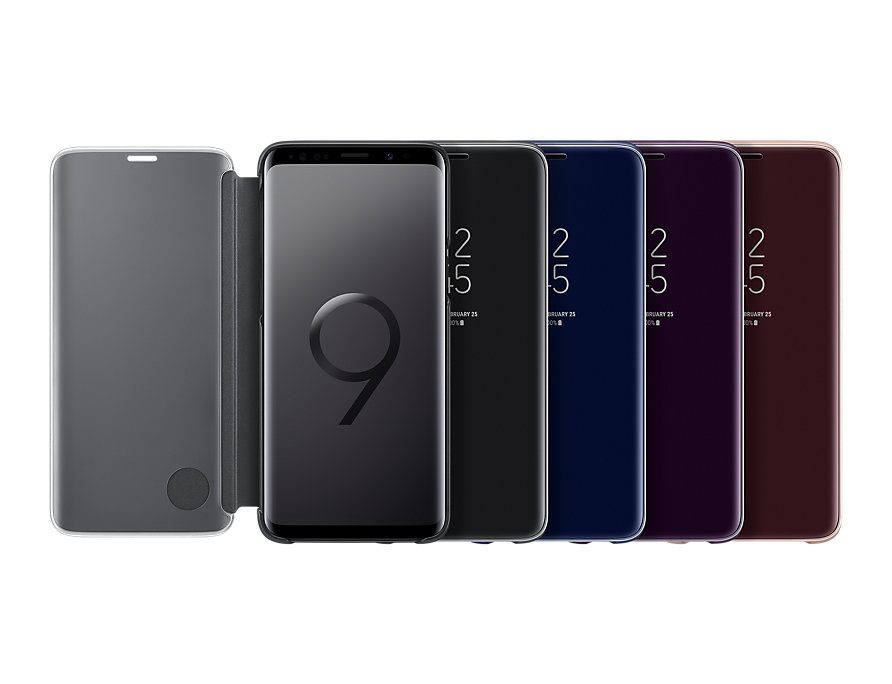 Bao da Clear View Standing Galaxy S9 chính hãng