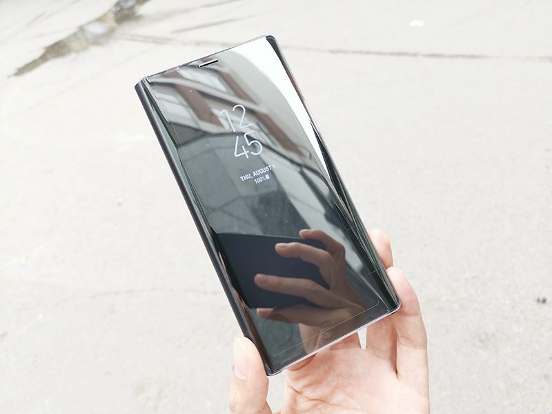 Bao da Clear View Standing Galaxy Note 9  chính hãng