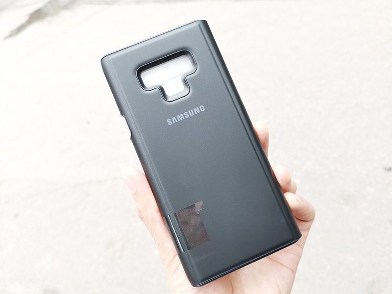 Bao da Clear View Standing Galaxy Note 9  chính hãng