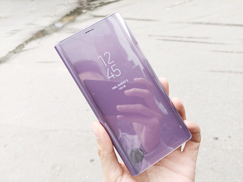 Bao da Clear View Standing Galaxy Note 9  chính hãng
