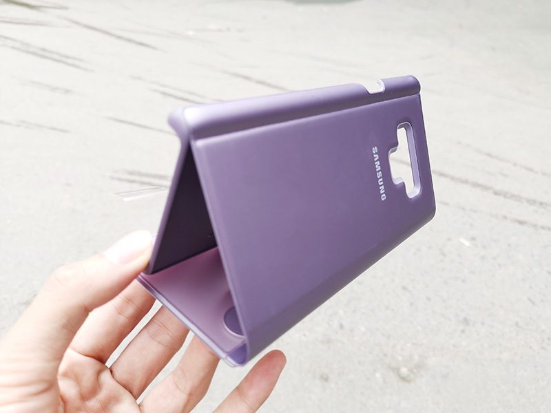 Bao da Clear View Standing Galaxy Note 9  chính hãng