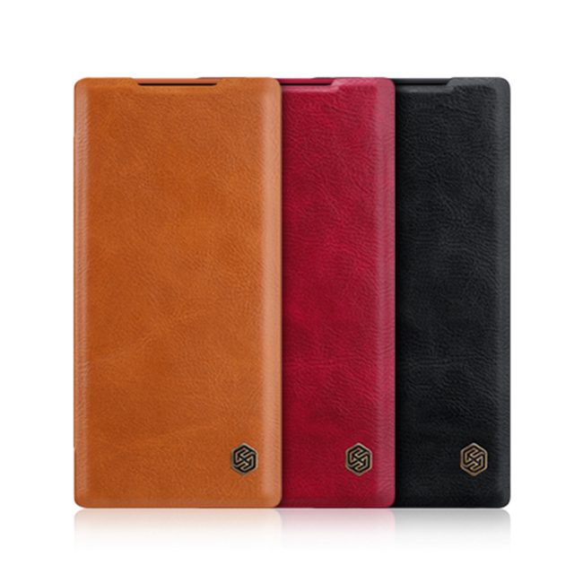Bao da Nillkin Qin Note 20 đẹp chống vân tốt