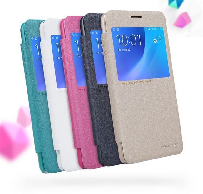 Bao da Sview Galaxy J7 2016 hiệu Nillkin
