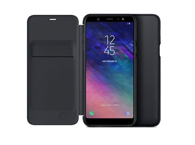 Bao da Wallet Cover Galaxy A6 2018 chính hãng