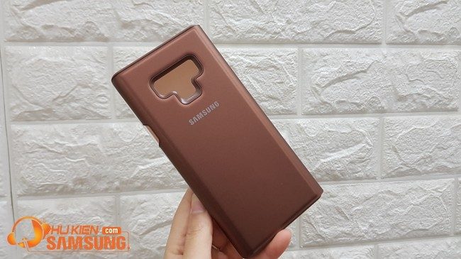 Bao da Clear View Standing Galaxy Note 9  chính hãng