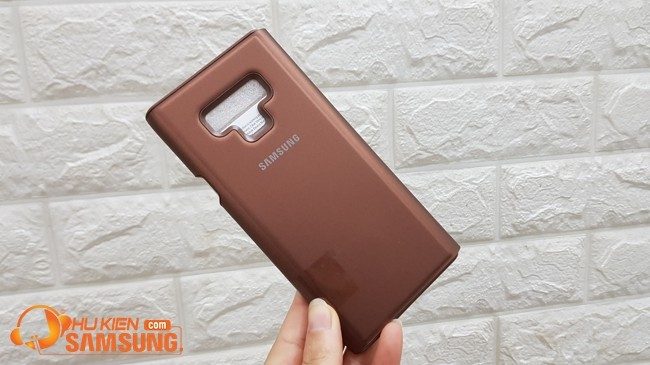 Bao da Clear View Standing Galaxy Note 9  chính hãng