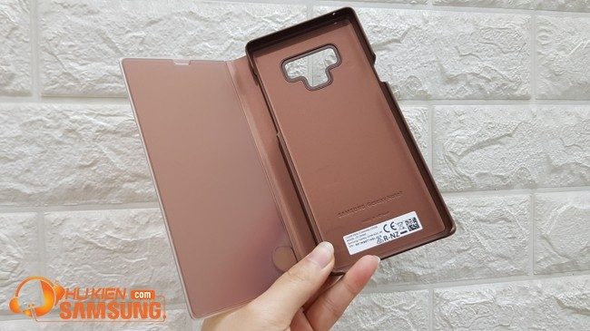 Bao da Clear View Standing Galaxy Note 9  chính hãng