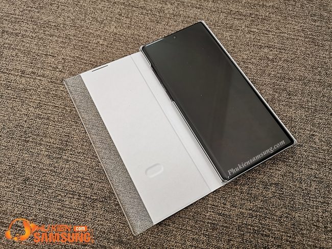 Bao da Clear View Galaxy Note 10 Plus chính hãng