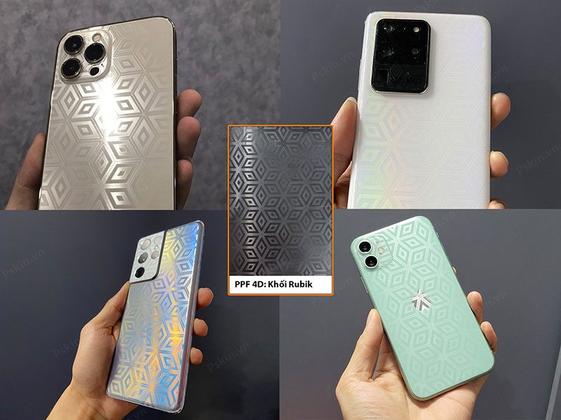 Miếng dán PPF 4D Samsung M23|M22|M21|M20 Full viền chống vân tay tốt