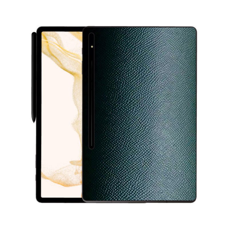 Dán Skin da Full viền Tab S8 Ultra| Plus xịn - Da bò thật 100%