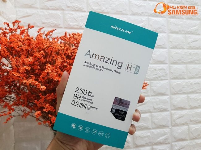 Kính cường lực Galaxy A8 Plus hiệu Nillkin H+ Pro