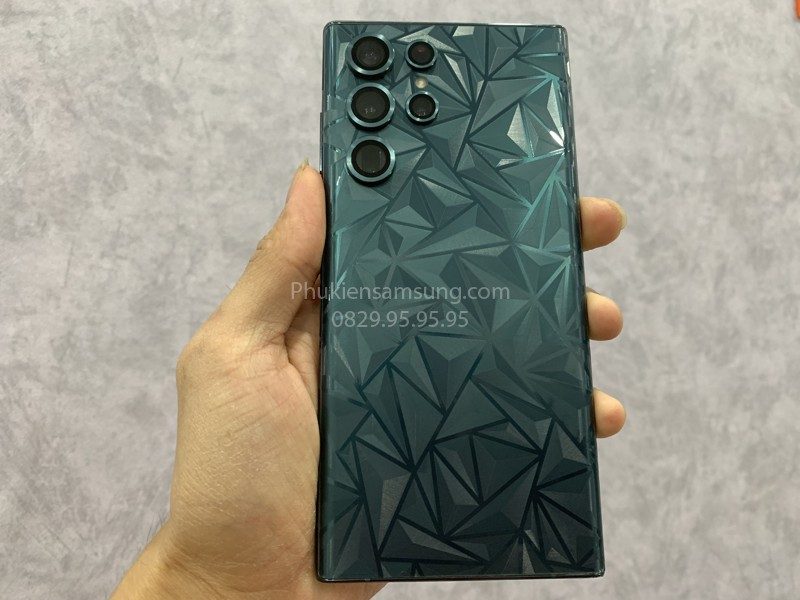 Kính bảo vệ camera S22 Ultra màu theo máy xịn xò