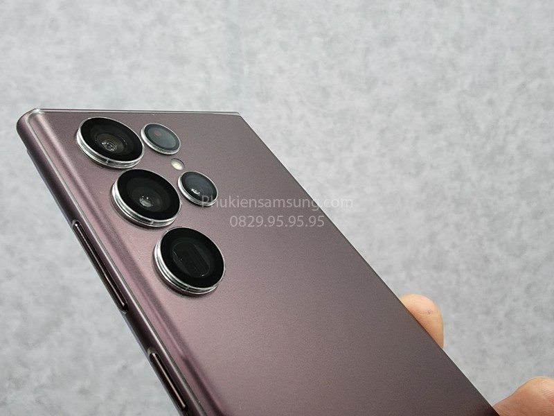 Kính bảo vệ camera S22 Ultra màu theo máy xịn xò