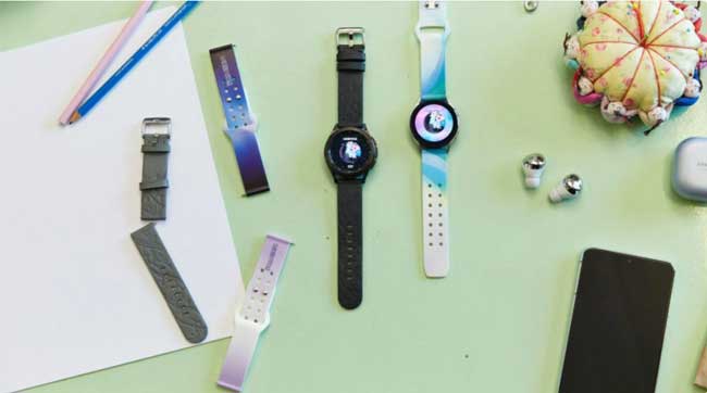 bộ 6 mẫu dây đồng hồ Galaxy Watch 4 phiên bản giới hạn đẹp xuất sắc bộ 6 mẫu dây đồng hồ Galaxy Watch 4 phiên bản giới hạn đẹp xuất sắc