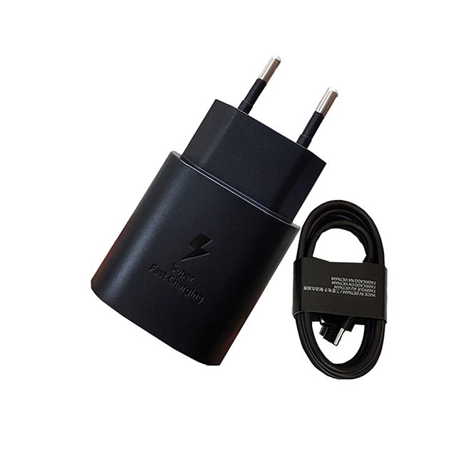 Bộ cáp củ sạc Samsung A33 5G chính hãng - Sạc nhanh công suất 25W
