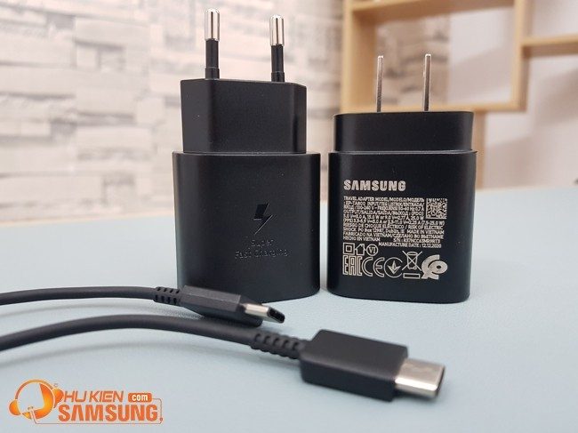 Bộ cáp sạc Samsung S21 Ultra| S21 Plus| S21 25W chính hãng Bộ cáp sạc Samsung S21 Ultra| S21 Plus| S21 25W chính hãng