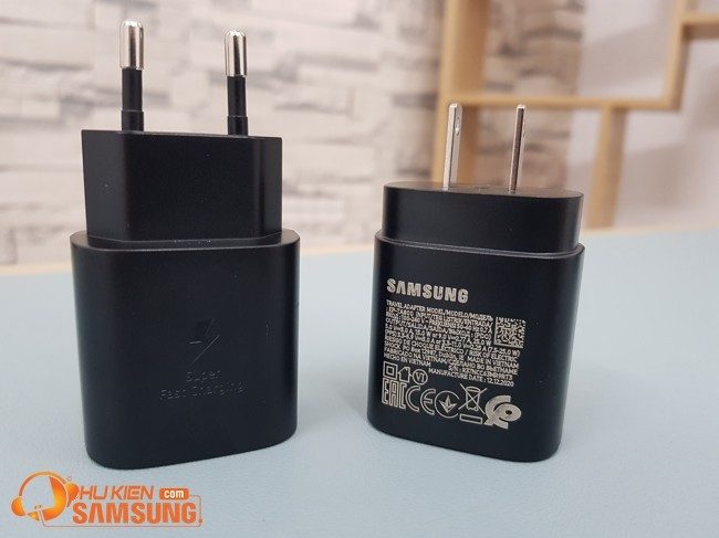 Bộ cáp sạc Samsung S21 Ultra| S21 Plus| S21 Fe 25W chính hãng