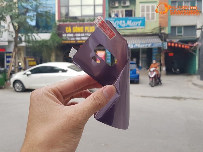 Bộ dán film 3D cường lực dẻo full màn Samsung Galaxy S9 Plus Bộ dán film 3D cường lực dẻo full màn Samsung Galaxy S9 Plus