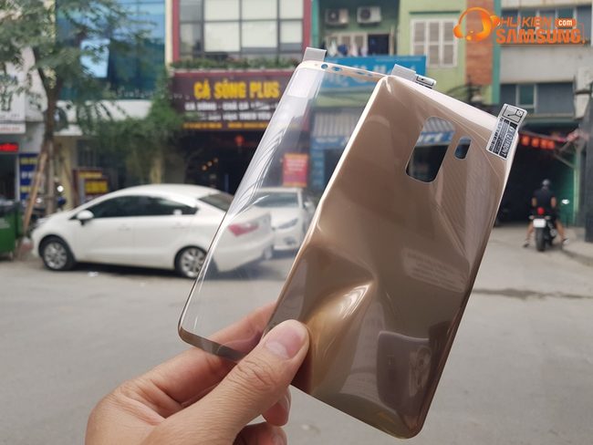Bộ dán film 3D cường lực dẻo full màn Samsung Galaxy S9 Plus Bộ dán film 3D cường lực dẻo full màn Samsung Galaxy S9 Plus
