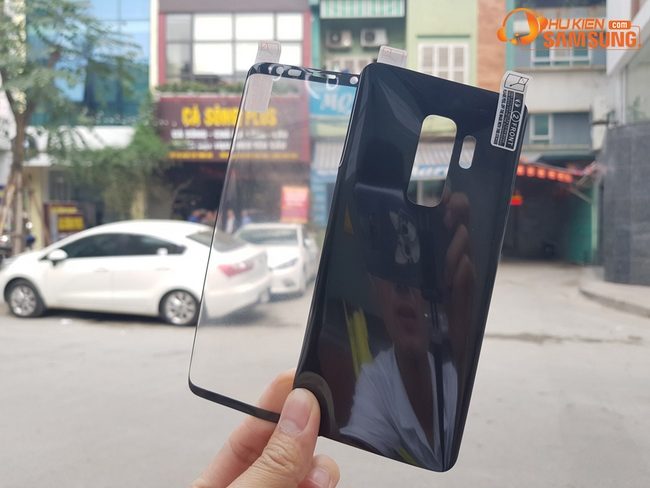 Bộ dán film 3D cường lực dẻo full màn Samsung Galaxy S9 Plus Bộ dán film 3D cường lực dẻo full màn Samsung Galaxy S9 Plus