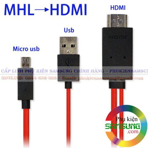 Cáp HDMI 2m Samsung Galaxy S4 i9500