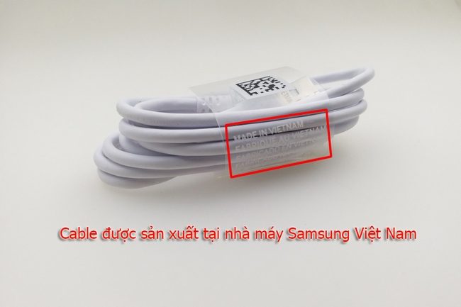 Cable USB Samsung Galaxy S6 Edge Plus chính hãng