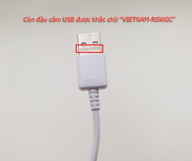 Cable USB Samsung Galaxy S6 Edge Plus chính hãng
