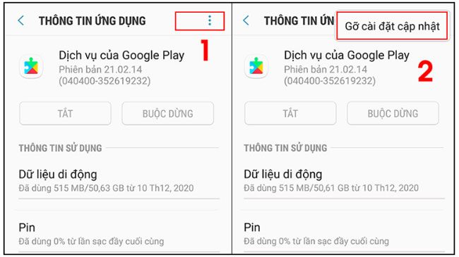 Cách khắc phục lỗi Google báo dừng, nhấp nháy thông báo Cách khắc phục lỗi Google báo dừng, nhấp nháy thông báo