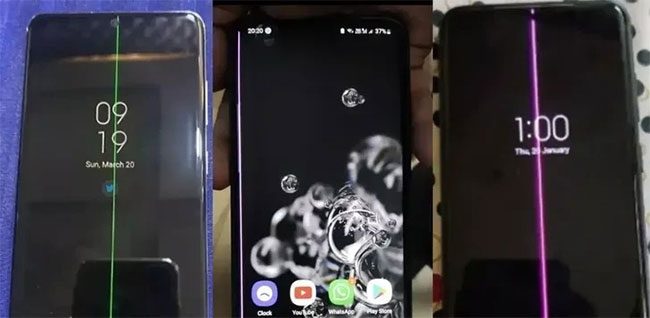 Cách khắc phục màn hình điện thoại Samsung bị sọc Cách khắc phục màn hình điện thoại Samsung bị sọc