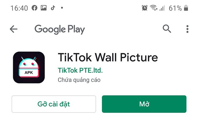 Đặt Video tik tok làm hình nền điện thoại trên Android