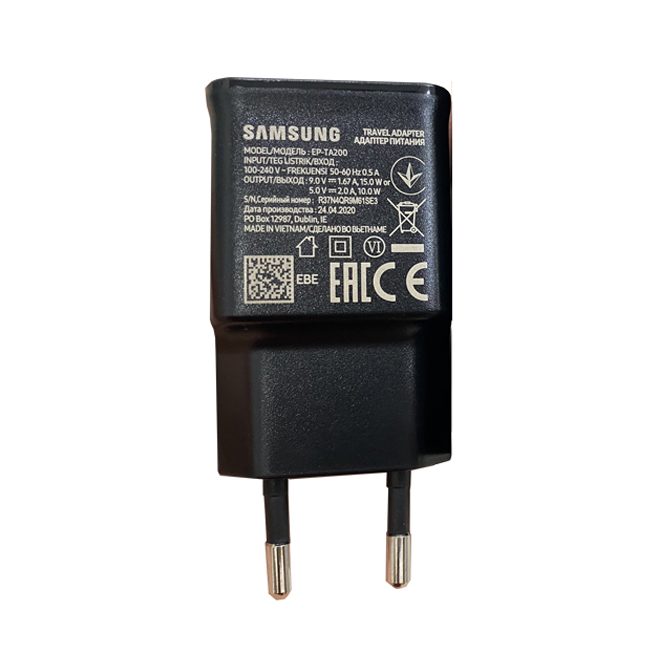 Củ sạc nhanh Galaxy Tab S7 15W chính hãng Samsung