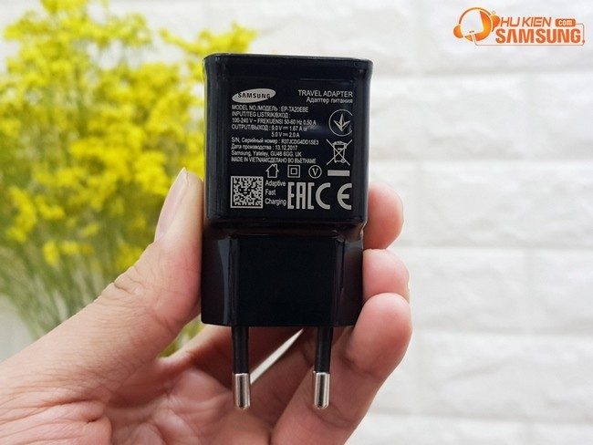 Củ sạc nhanh Samsung chính hãng đen