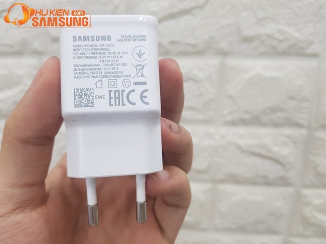 Củ sạc nhanh Samsung Galaxy A12 chính hãng