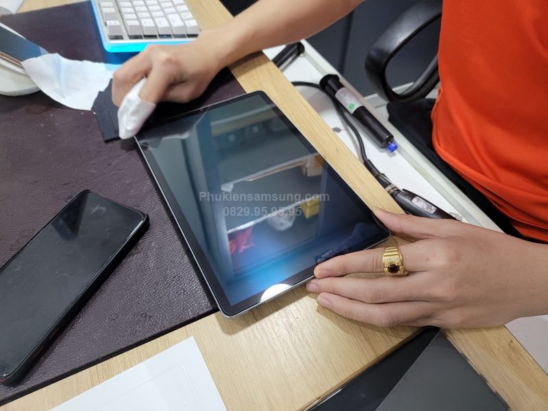 <span id= Dán Full màn hình Galaxy Tab S6|Tab S6 Lite nano thủy tinh