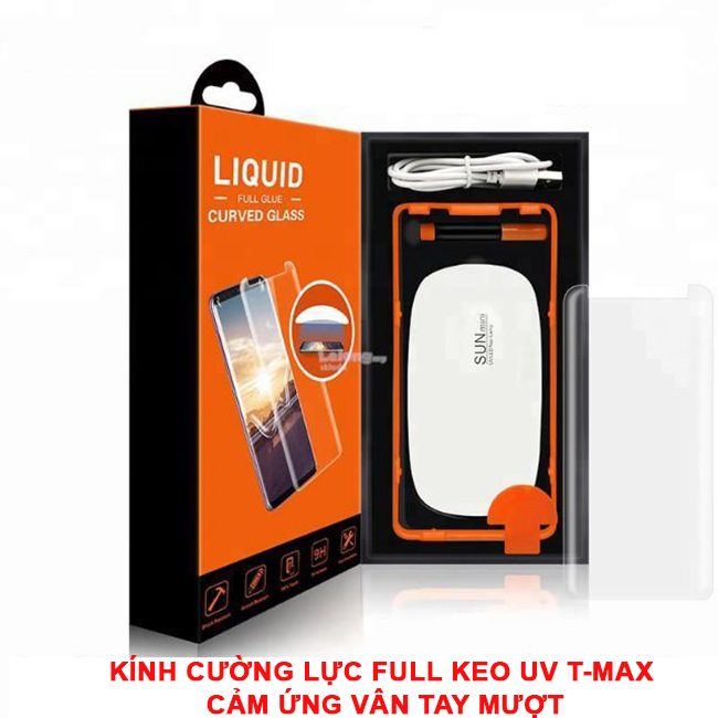 Dán kính cường lực Full keo UV Note 7/FE hiệu T-Max