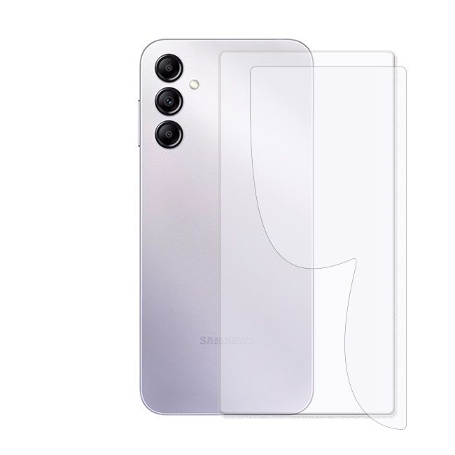 Dán lưng Samsung A14 Full viền PPF trong suốt, chống vân tốt