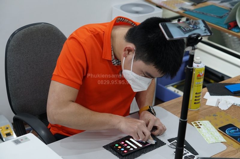 Miếng dán màn hình Galaxy S24 PPF chống vân, chống nhìn trộm_2