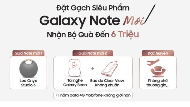 Đặt gạch Galaxy Note 20 Ultra, Note 20 mới ở đâu nhận quà khủng Đặt gạch Galaxy Note 20 Ultra, Note 20 mới ở đâu nhận quà khủng