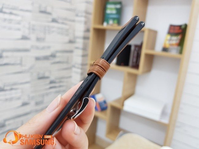 Dây đồng hồ 22mm da kết hợp Silicon đẹp xuất sắc