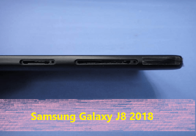 Khu vực khay sim và thẻ nhớ của J8 2018 Khu vực khay sim và thẻ nhớ của J8 2018
